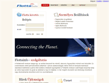 Tablet Screenshot of flottainfo.hu